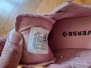 Zapatillas Converse Niña Rosa Talla 25