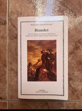 Libro Hamlet Bilingüe. Español-Inglés