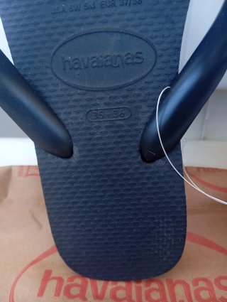 Infradito Havaianas Nere Tg 35/36