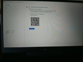 Ordenador Dell G7 17 Gaming con error