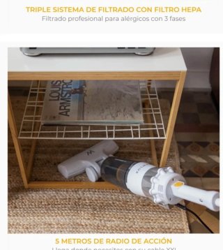 Aspirador NƏWLUX INFINITY POWER V900