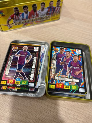 Lata Cromos Fútbol Adrenalyn XL 2015-16-17-18-19