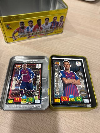 Lata Cromos Fútbol Adrenalyn XL 2015-16-17-18-19