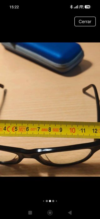 Gafas de vista graduadas 1.25