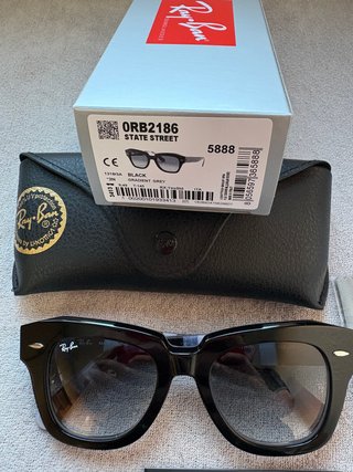 Gafas de sol Ray-Ban State Street Black/Gradient
