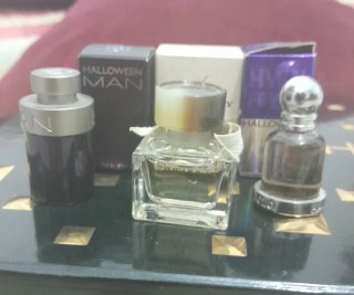 Set Miniaturas Perfume Burberry y J. Del Pozo