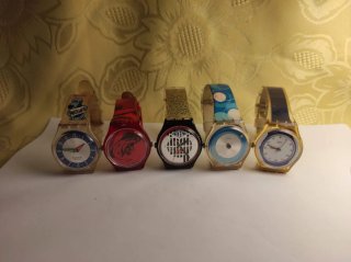 Lotto 5 Swatch Vintage: Pezzi da Collezione