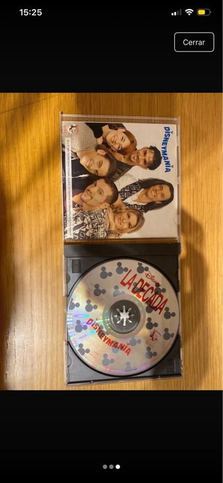 CD Disney La década Disneymania
