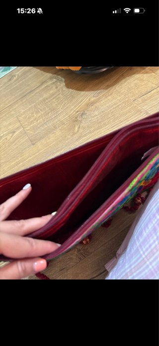 Bolso precioso con flecos