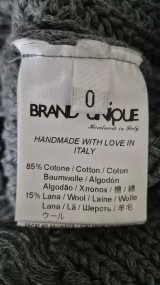 Brandunique Gilet con Spille Taglia S