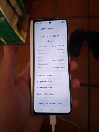 Samsung Z Fold 3 512GB Pantalla Rota