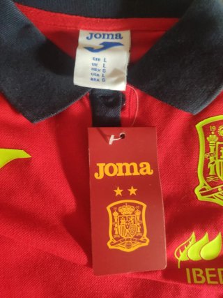 Camiseta Fútbol España Joma Talla L