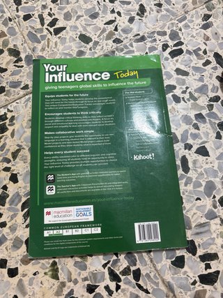 YOUR INFLUENCE TODAY A2 Student's book: libro d...