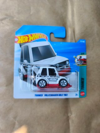 Hot Wheels Tooned Volkswagen Golf MK1