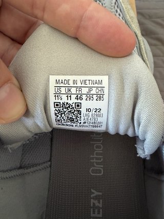 Adidas Yeezy 500 Stone Salt 46 EUR 11.5 US