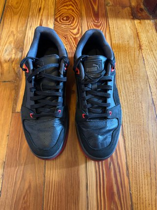 Zapatillas Puma Hombre Negras y Rojas
