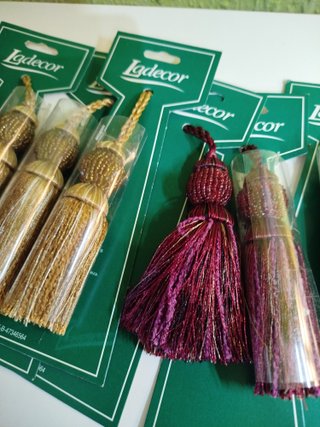 Lote 14 Borlas Decorativas Ladecor.