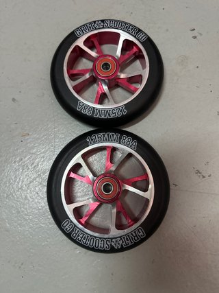Ruedas Scooter Grit 125mm 88A (2 unidades)