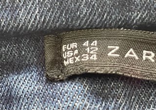 Jeans Zara Woman Premium Collection Blu
