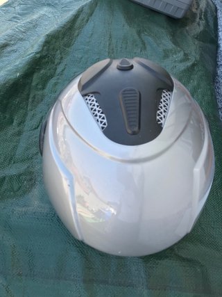 Casco de moto integral con visera