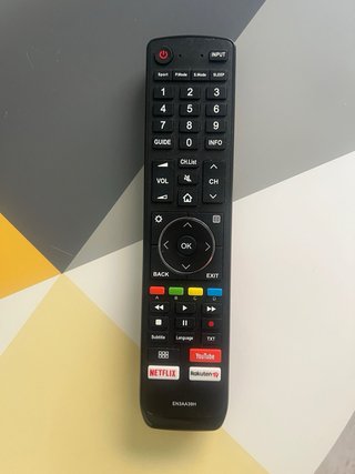 Televisión Hisense 43 pulgadas gris