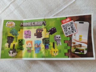 Figuras Minecraft (Kinder Sorpresa)