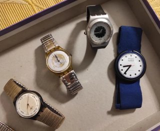 Lotto 5 Orologi Swatch Vintage - Collezione