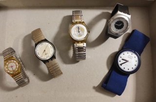 Lotto 5 Orologi Swatch Vintage - Collezione