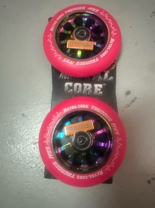 Ruedas Metal Core Thunder FX3 110mm