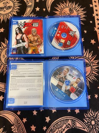 2 Jogos PS4: WWE 2K15 e UFC 2