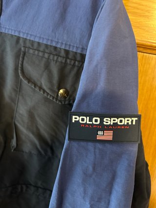 90s Polo Sport Jacket Ralph Lauren - Navy Blue XL