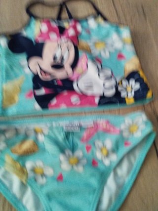 Bikini Minnie Mouse Disney Talla 122/128 5-6años