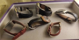 Lotto 6 orologi vintage - Ricambi e Restauro
