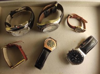 Lotto 6 orologi vintage - Ricambi e Restauro