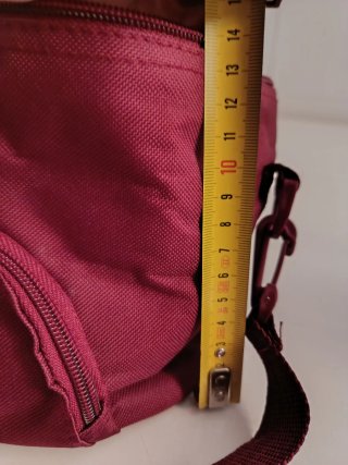Neceser de viaje rojo/burdeos