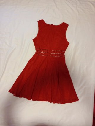 Vestido rojo New Look talla 12