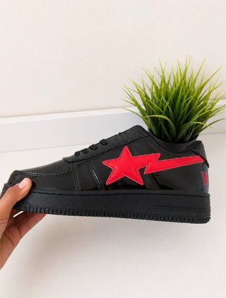 ¡Nuevas! bape sta. Negras T. 42 Edición Limitada.