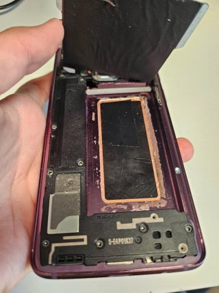 Samsung Galaxy S9 parti viola