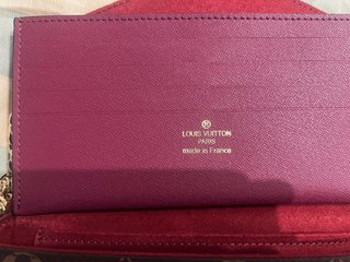 Bolso Louis Vuitton Marrón y Rojo