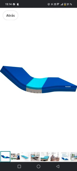 Colchón para cama articulada