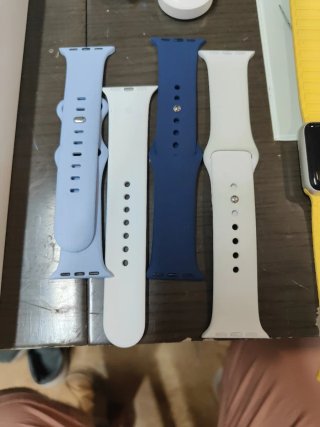 Apple Watch S3 38mm Plata con Correa Amarilla