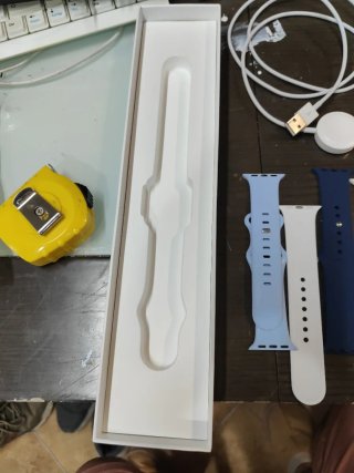 Apple Watch S3 38mm Plata con Correa Amarilla