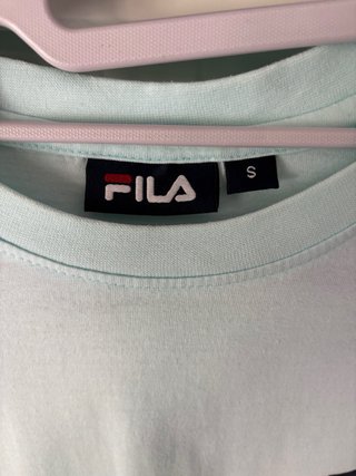 Camiseta Fila Talla S Celeste