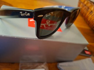 RAY BAN WAYFARER ( Niño ) IMPECABLES!! POLARIZADAS