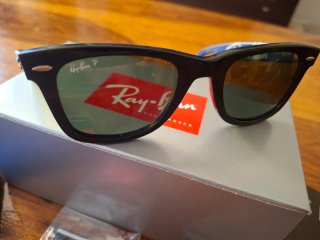 RAY BAN WAYFARER ( Niño ) IMPECABLES!! POLARIZADAS