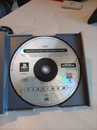 Toy Story 2 PS1 Platinum Completo