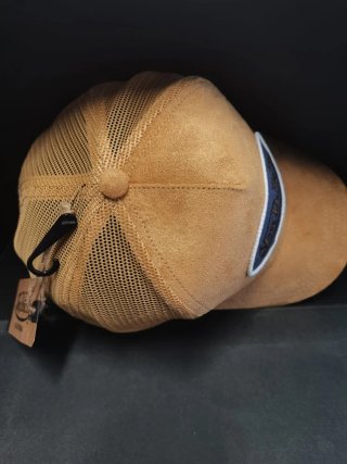 Gorra Von Dutch Marrón Suede Talla única adulto