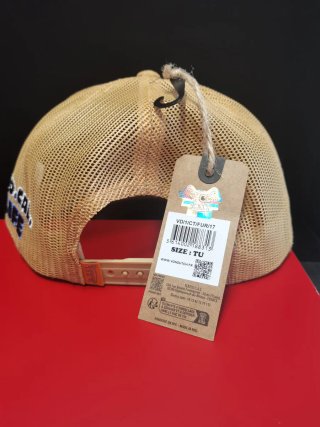 Gorra Von Dutch Marrón Suede Talla única adulto