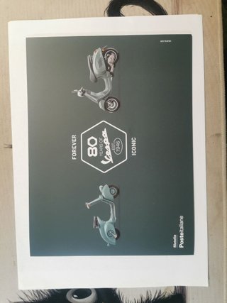FRANCOBOLLI ERINNOFILI 80 ANNI DI VESPA