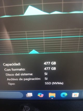 Portátil HP Plata